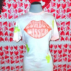 Handmade bleached tee